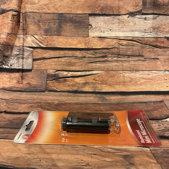 RadioShack Illuminated Mini Microscope 63-1313 60-100X Zoom LED Light Handheld - Picture 3 of 7